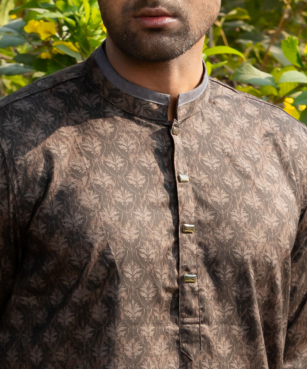 Assorted Print Cotton Panjabi