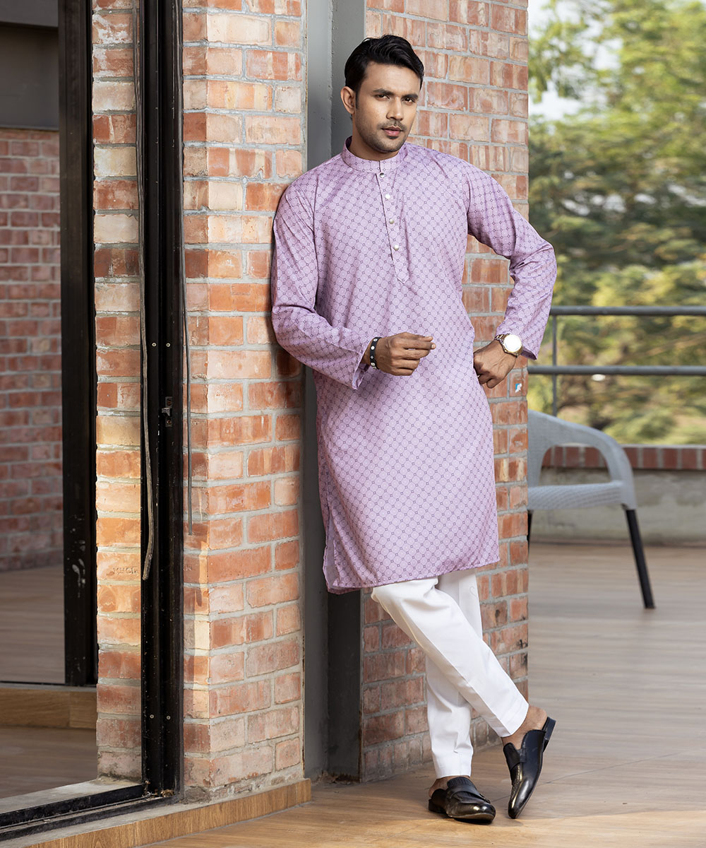 TASSELO Iconography Cotton Panjabi